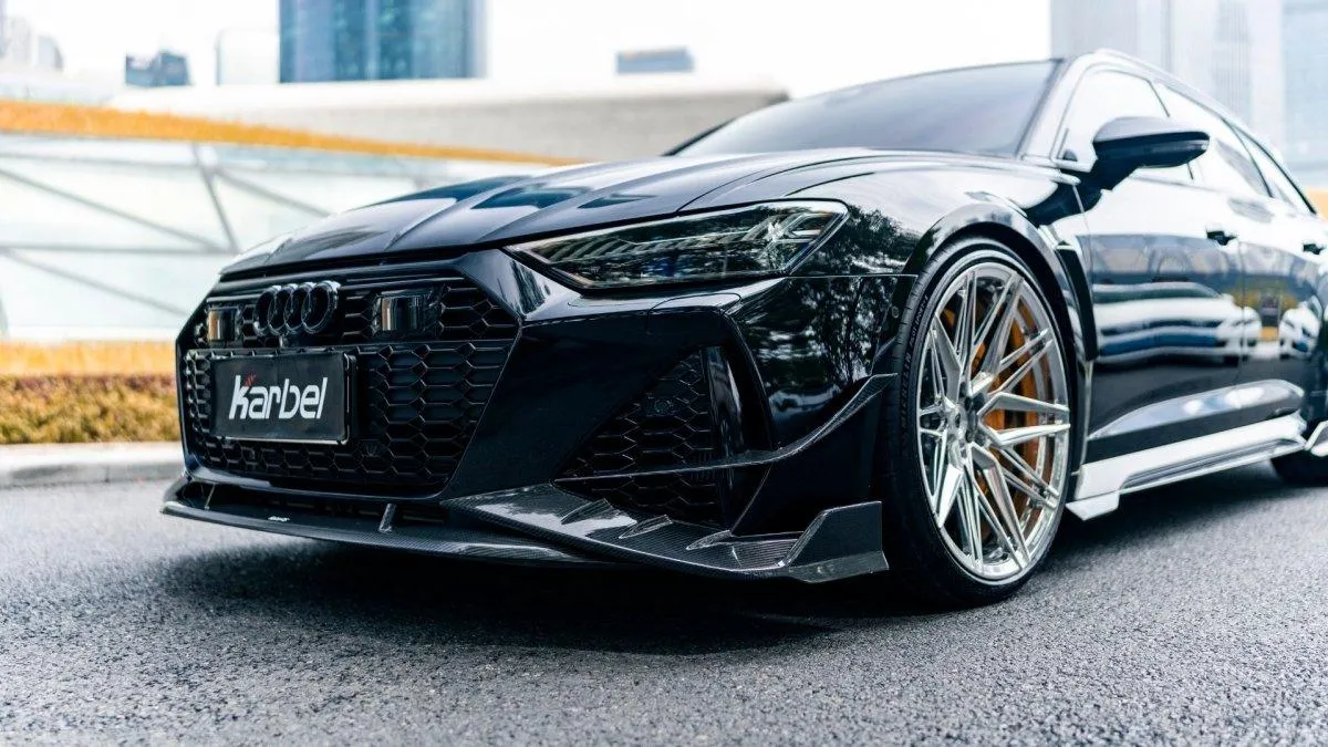 Karbel Carbon Side Skirts for Audi RS7 RS6 C8 2020-ON Carbon Fiber