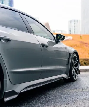 Karbel Carbon Side Skirts for Audi RS7 RS6 C8 2020-ON Carbon Fiber