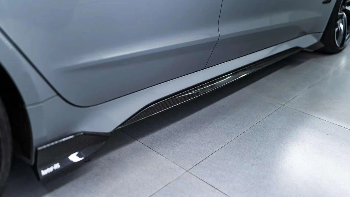 Karbel Carbon Side Skirts for Audi RS7 RS6 C8 2020-ON Carbon Fiber