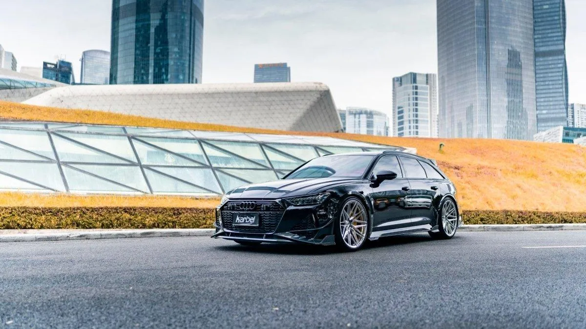 Karbel Carbon Side Skirts for Audi RS7 RS6 C8 2020-ON Carbon Fiber