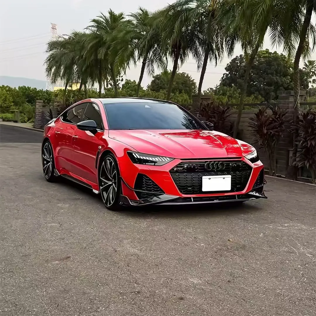 Karbel Carbon Side Skirts for Audi RS7 RS6 C8 2020-ON Carbon Fiber
