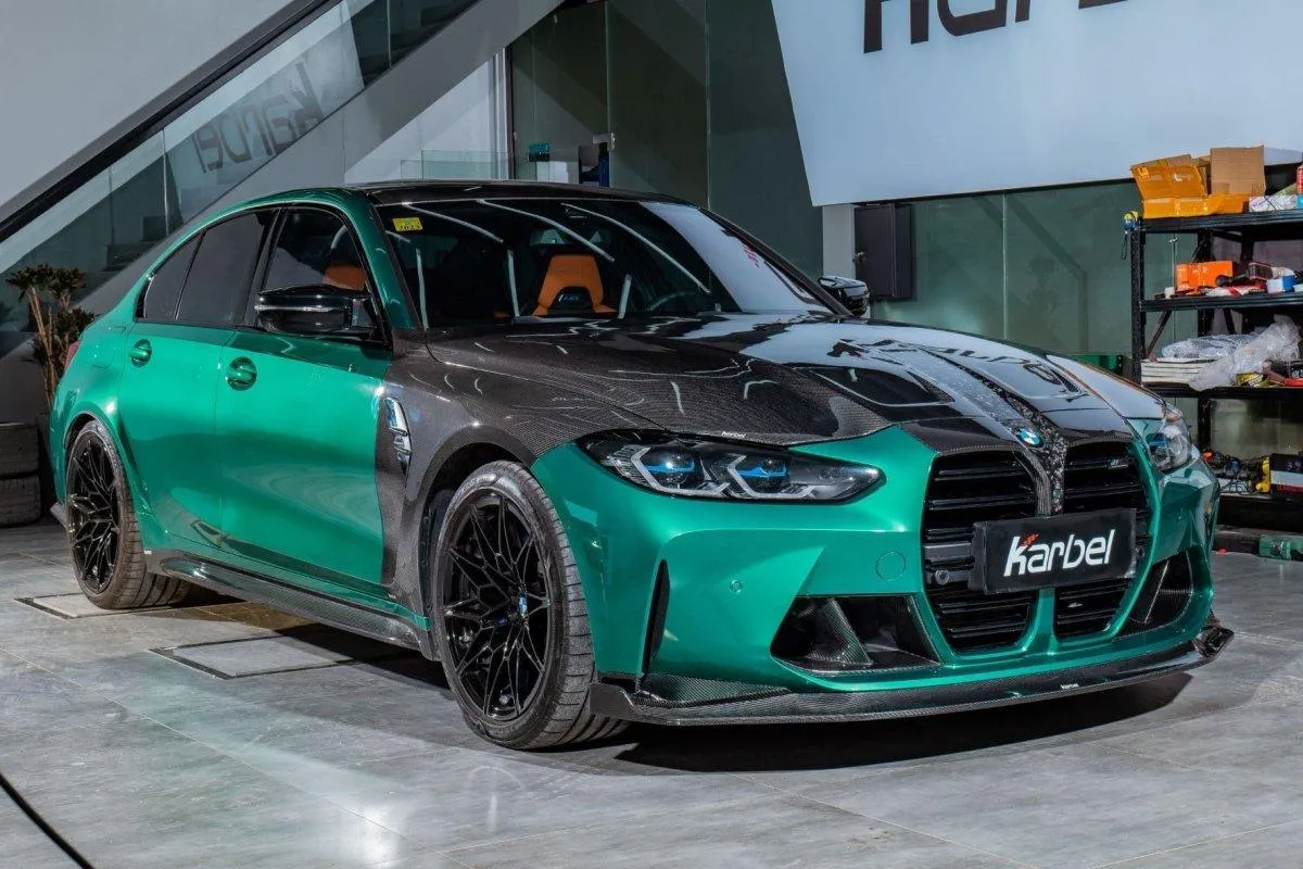 Karbel Carbon Side Skirts For BMW M3 G80 2021-ON Carbon Fiber