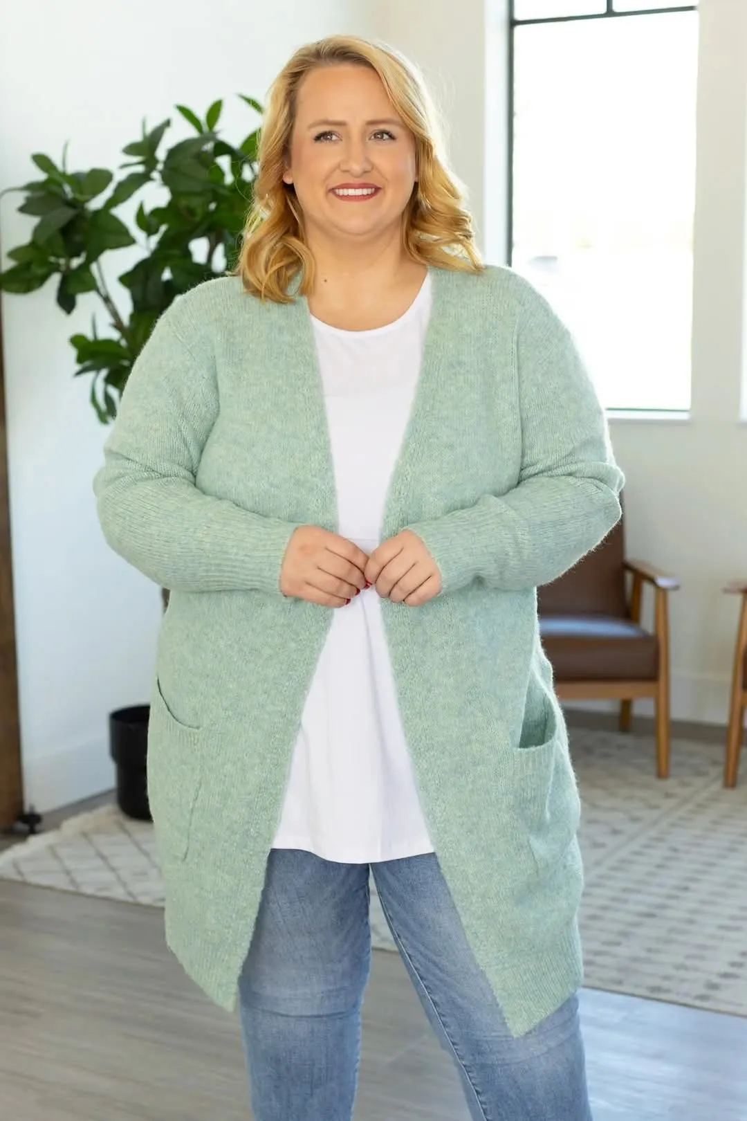 Kensington Cozy Sweater Cardigan w/Pockets (3 Colors)