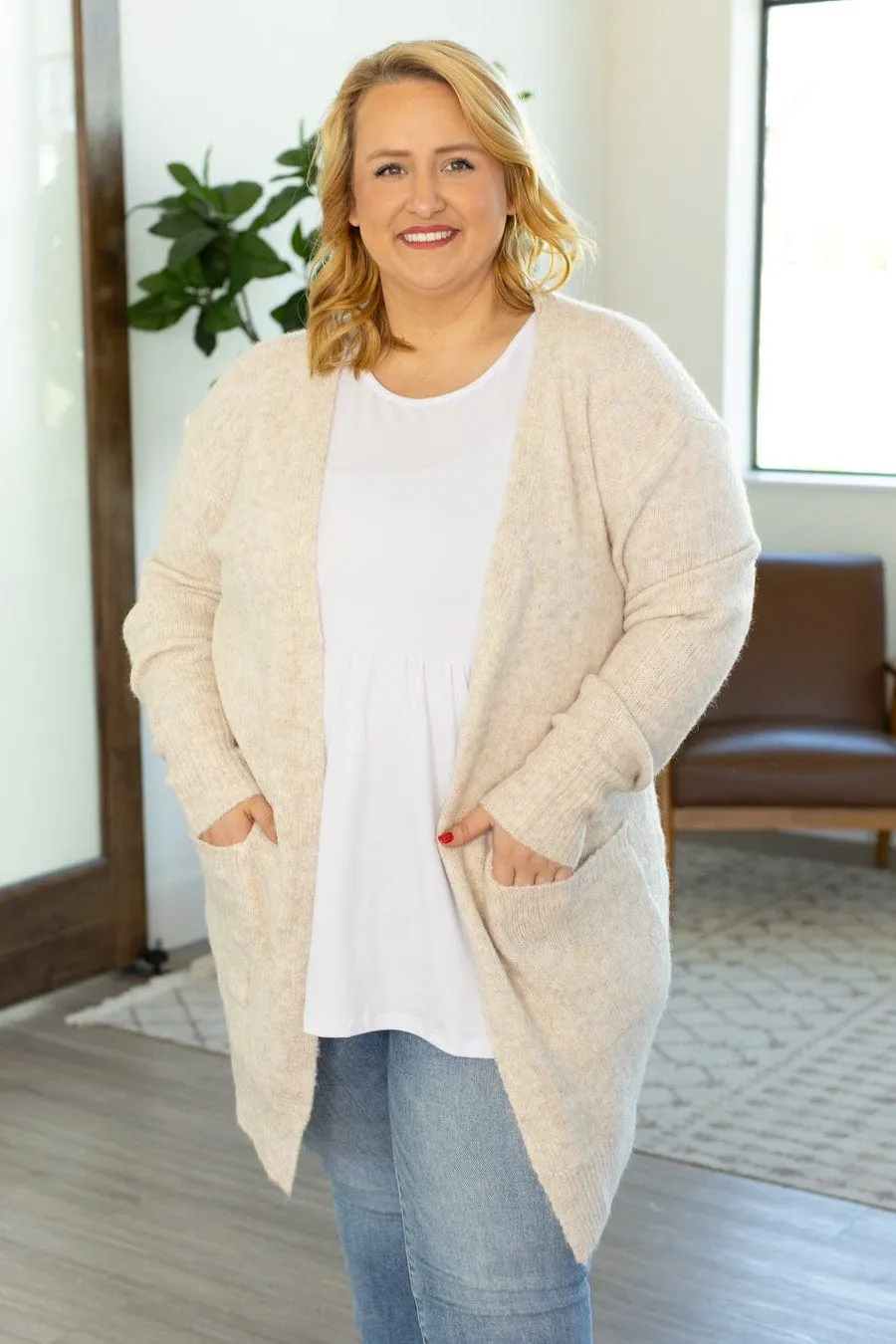 Kensington Cozy Sweater Cardigan w/Pockets (3 Colors)