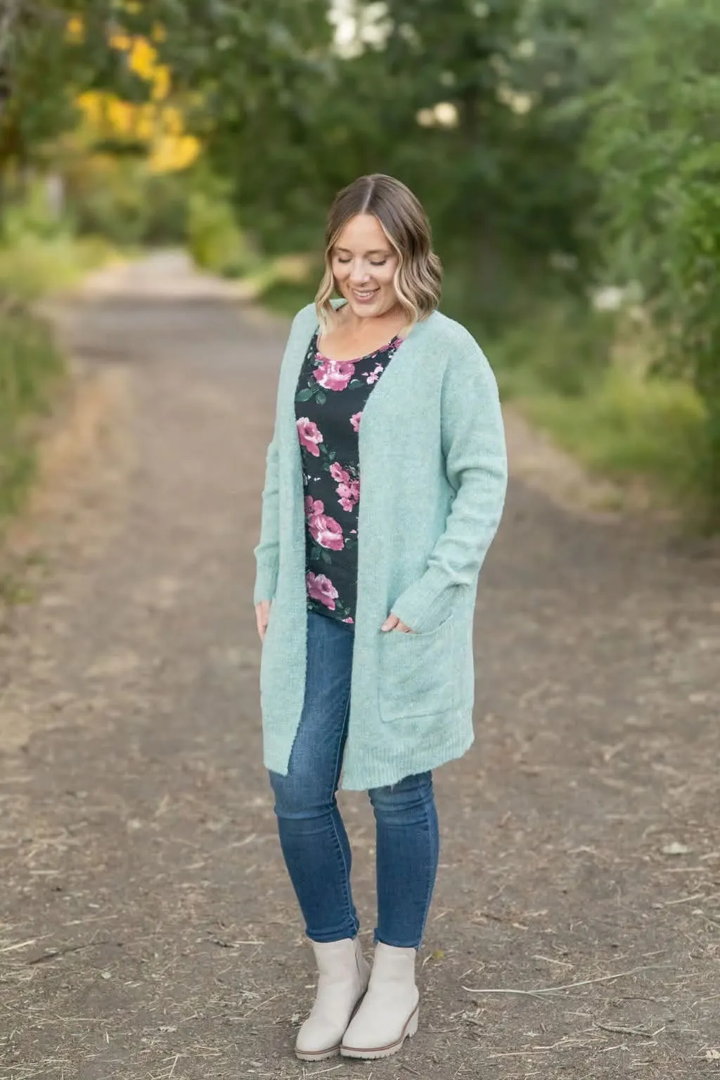 Kensington Cozy Sweater Cardigan w/Pockets (3 Colors)
