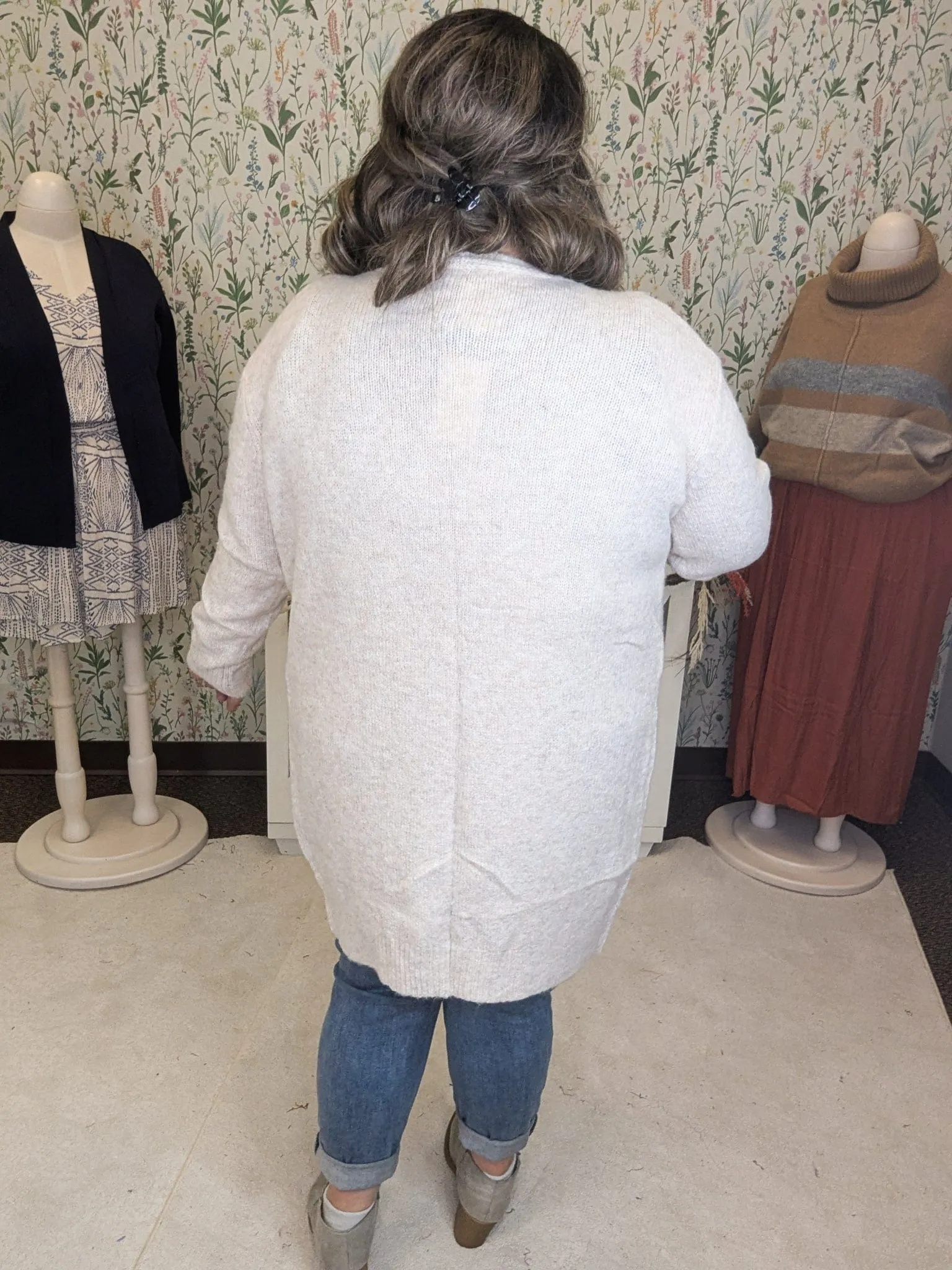 Kensington Cozy Sweater Cardigan w/Pockets (3 Colors)