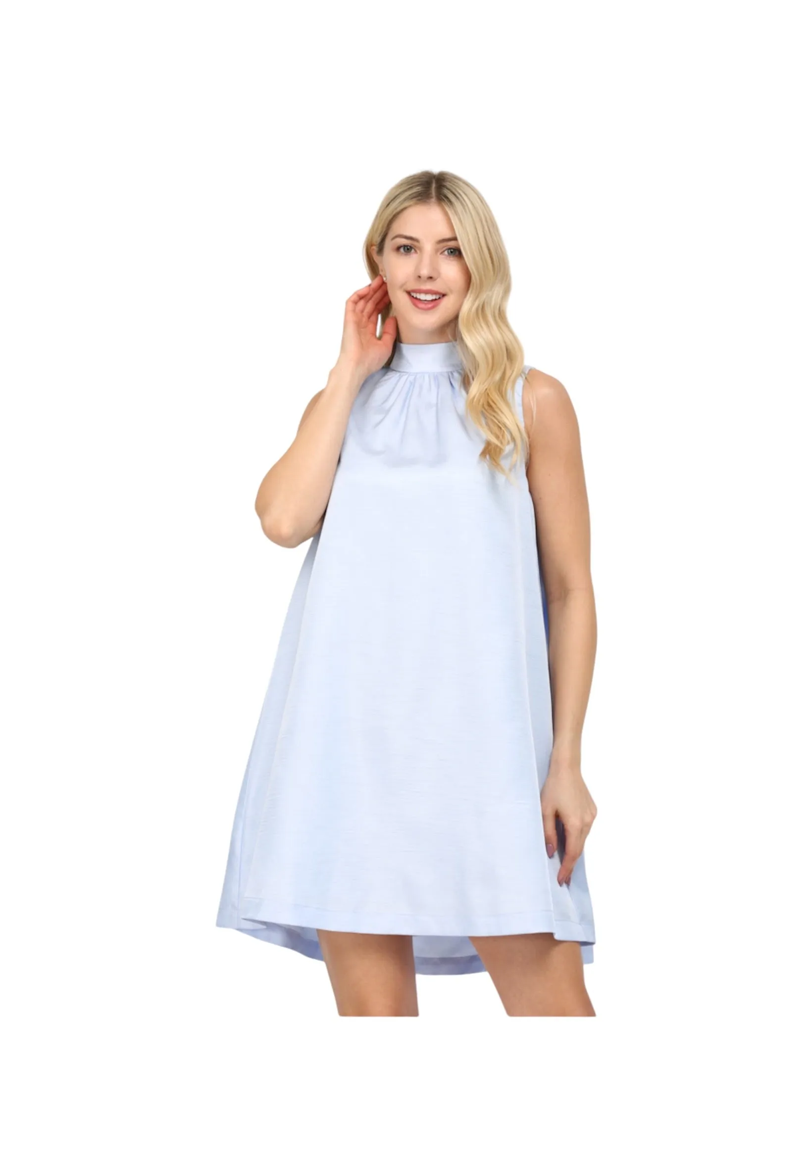Ladies Baby Blue Dress