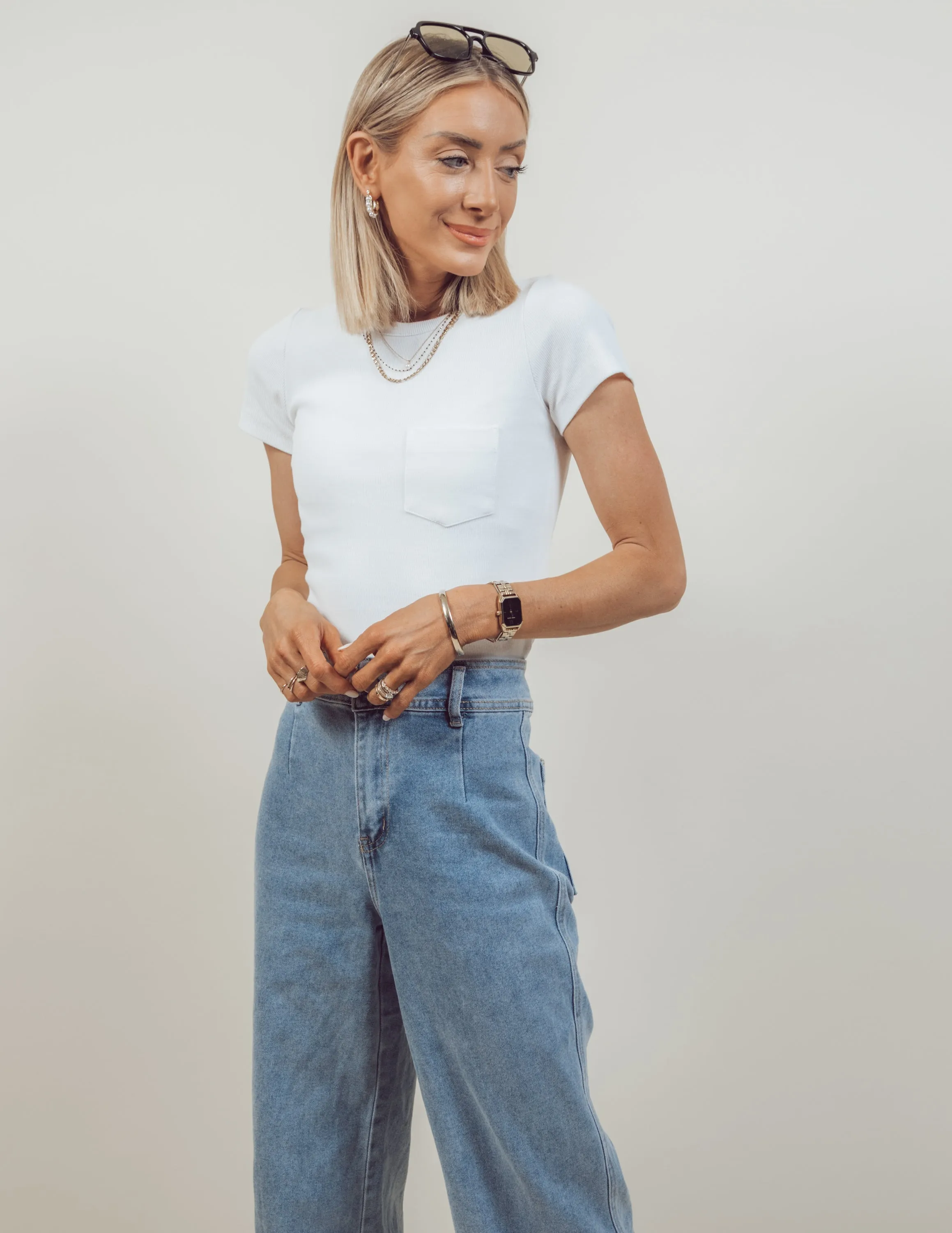 Lucia Short Sleeve Top