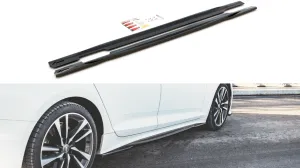 Maxton Design Side Skirts SPLITTERS AUDI A5 F5 S-LINE SPORTBACK FACELIFT (2020- UP)