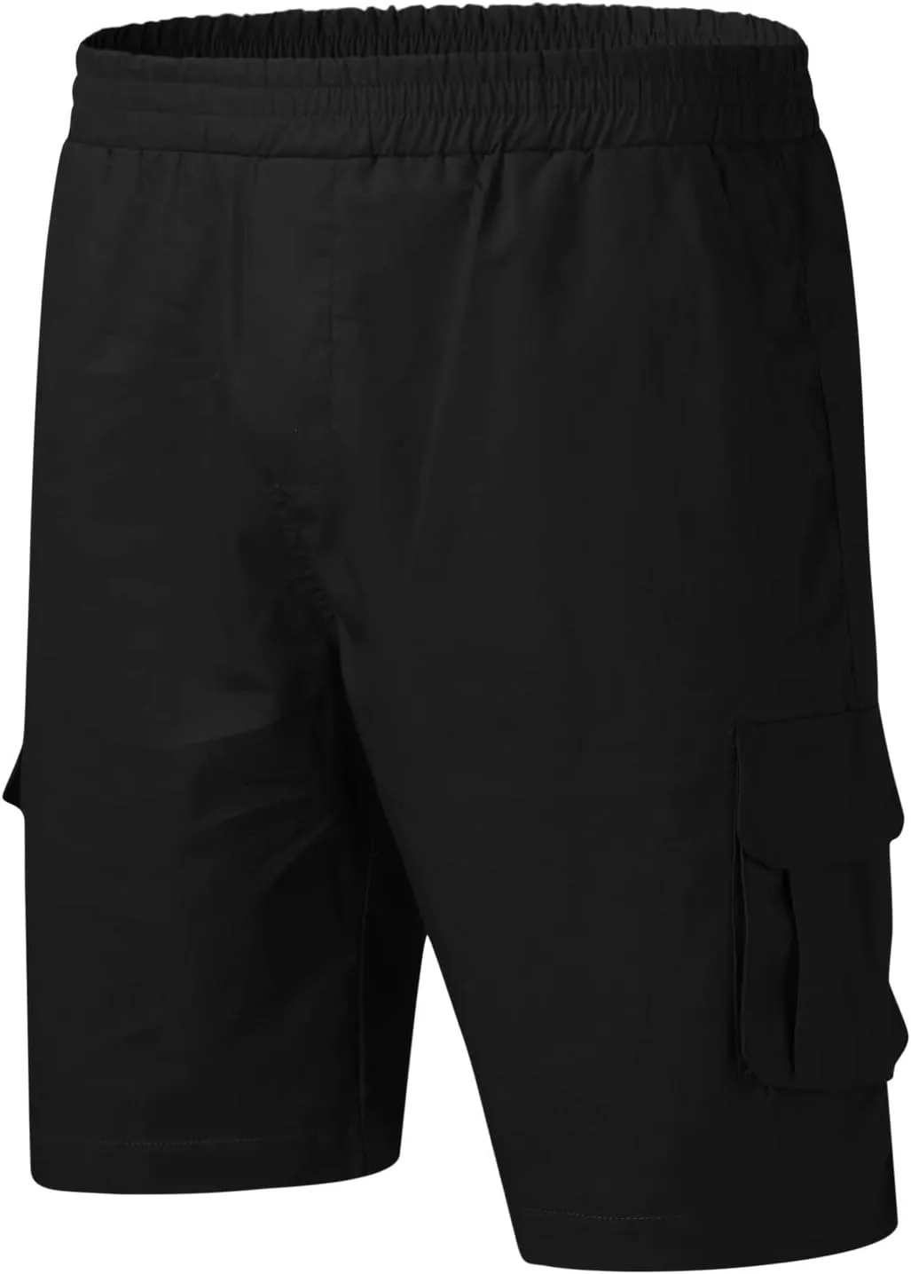 Mens Beach Cargo Pants Military Tactical Combat Track Street Hipster Casual Shorts Solid Color Outdoor Hiking Fishing Bermuda