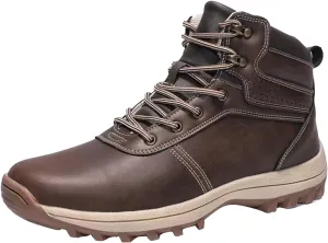 Men's Work Boots Steel Toe Hiking Sneakers Fur Lined Ankle Boot Women Workout Shoes Composite Toe Wide Outdoor Shoes Slip on Loafers Hike Grounded Footwear