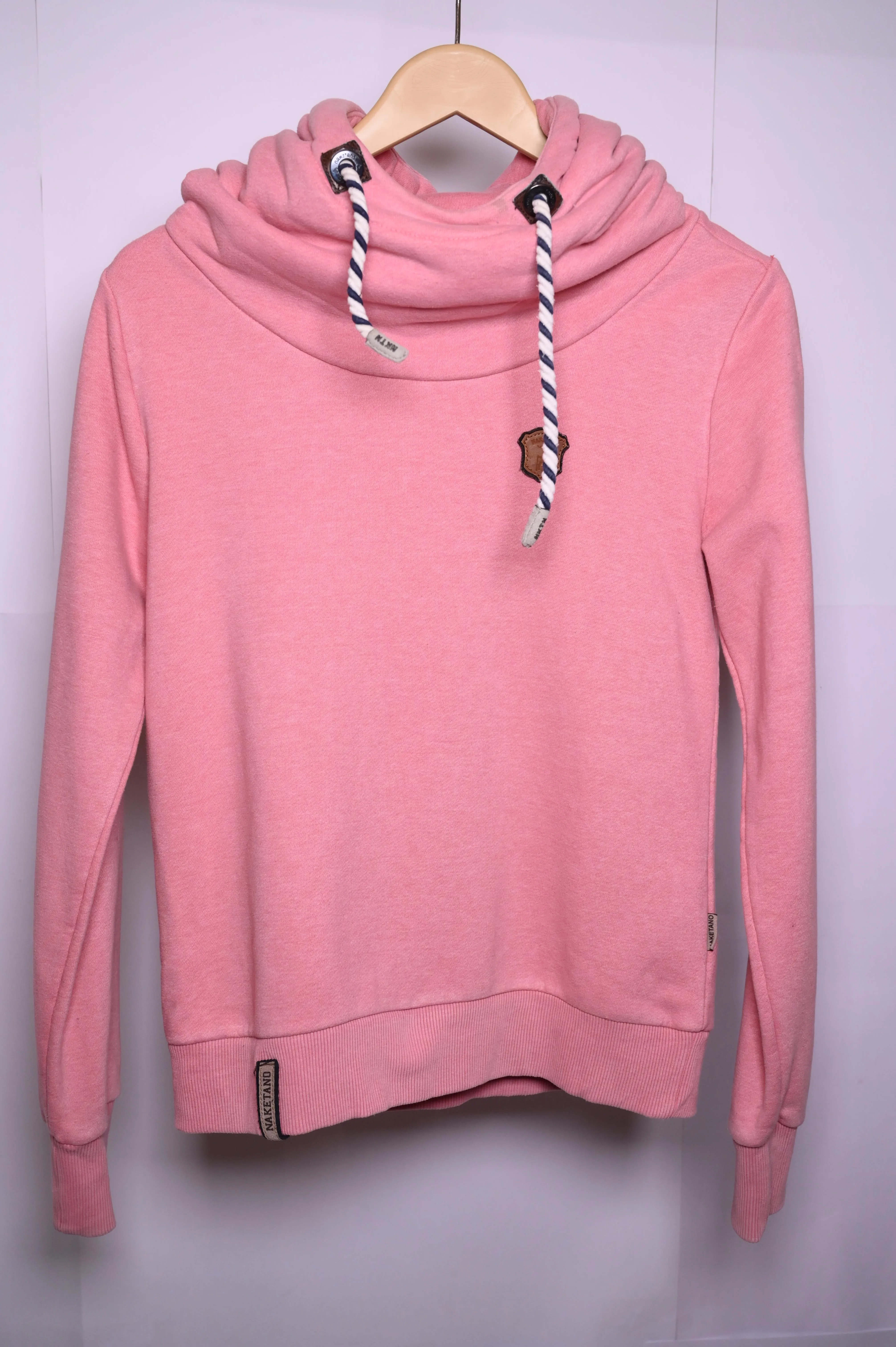Naketano Pink Hoodie - Small