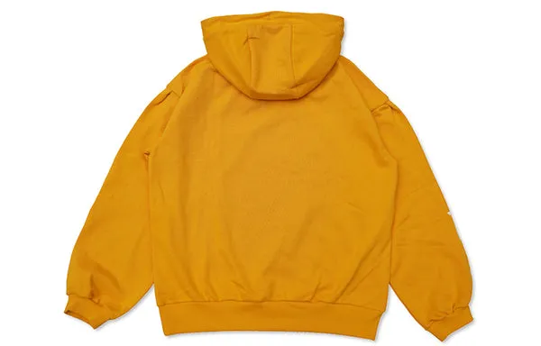 New Balance Sleeve Casual Sports Pullover Yellow Sweatshirt
