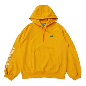 New Balance Sleeve Casual Sports Pullover Yellow Sweatshirt