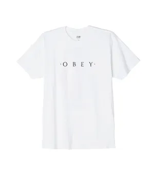 Novel Obey Basic Tees - White
