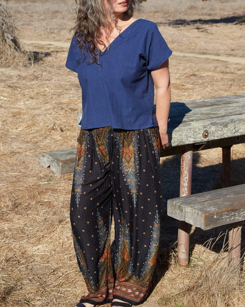 Peacock Pants