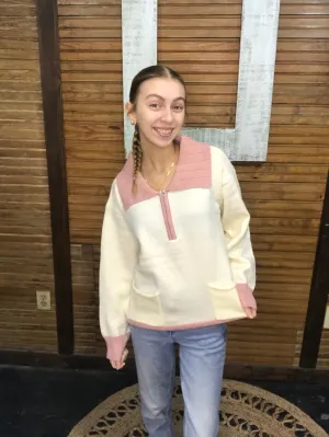 Pink Sweater