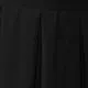 Plain Pleated Short Plus Size Skirt