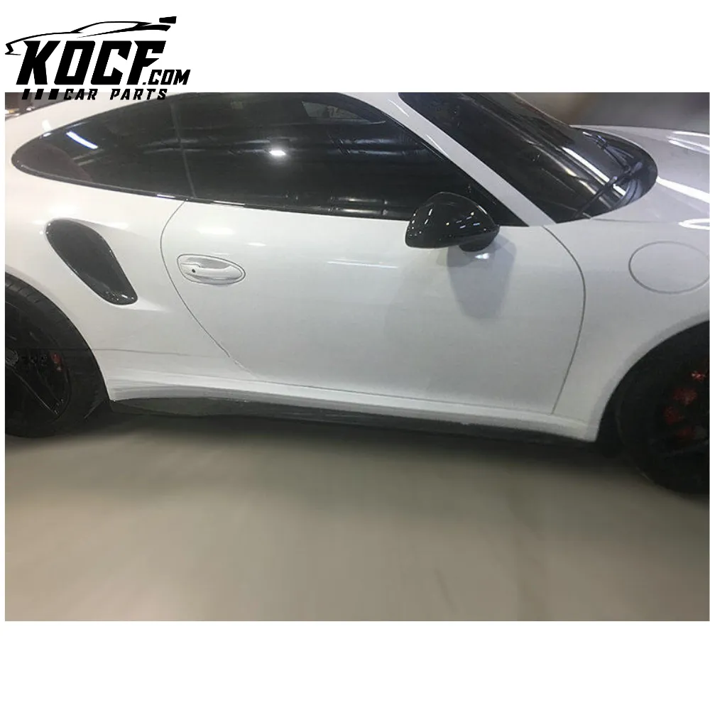 PORSCHE 911 991 SP STYLE SIDE SKIRT EXTENSION (FITS TURBO, 4S ONLY WIDE BODY)