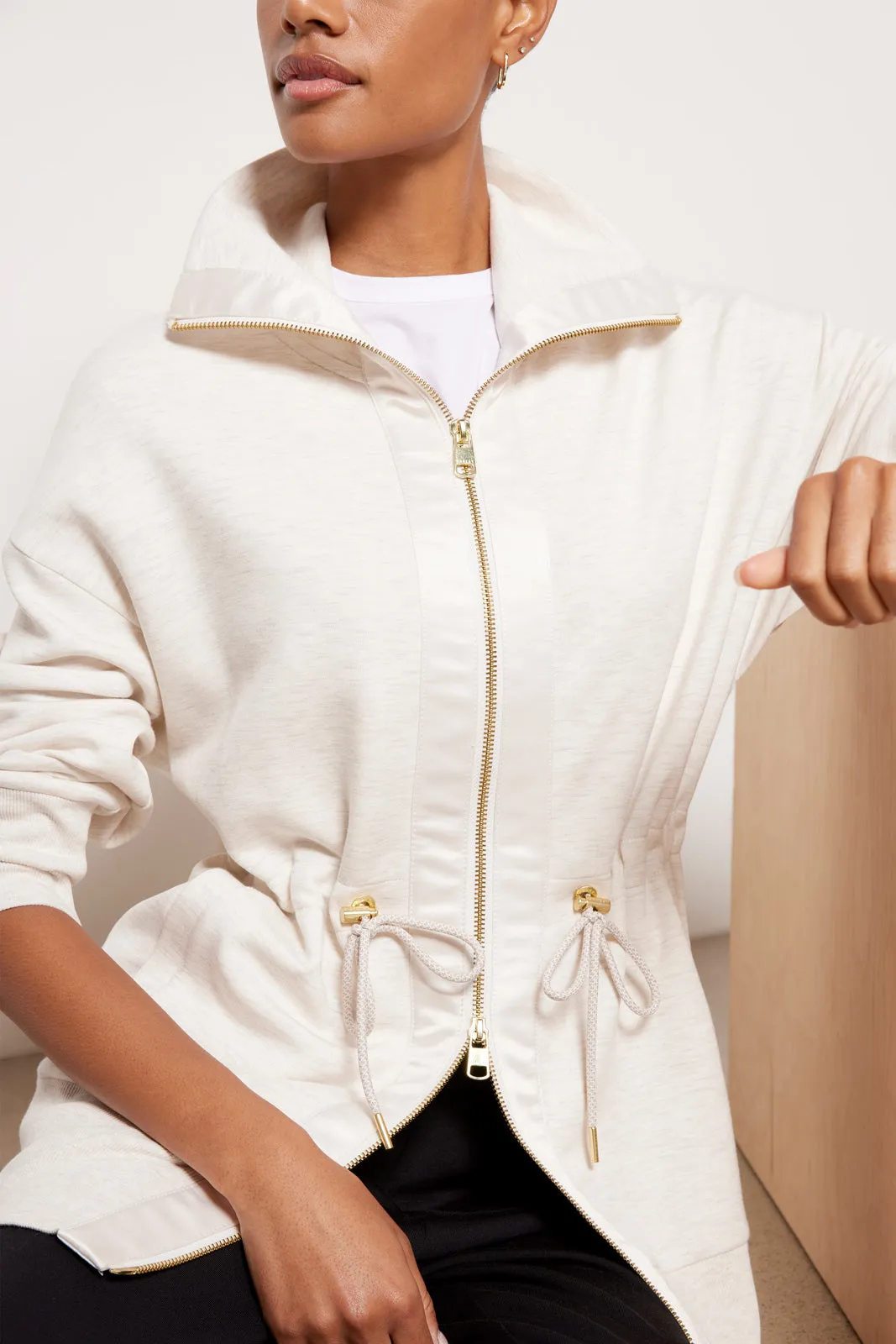Ridgefield Longline Zip Through