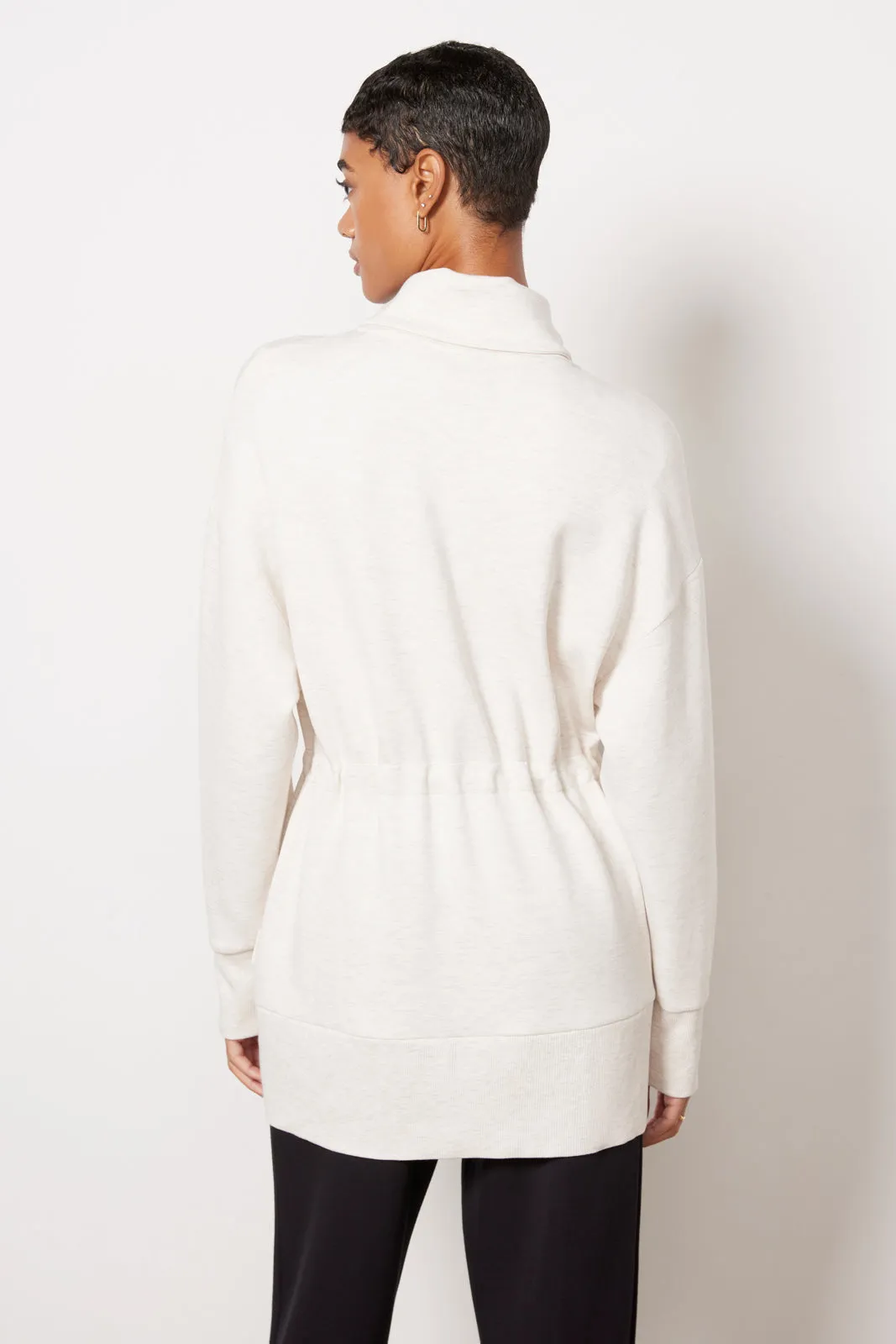 Ridgefield Longline Zip Through