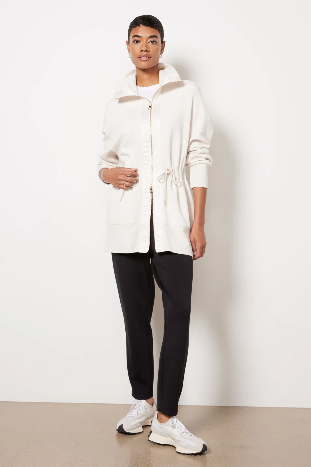 Ridgefield Longline Zip Through