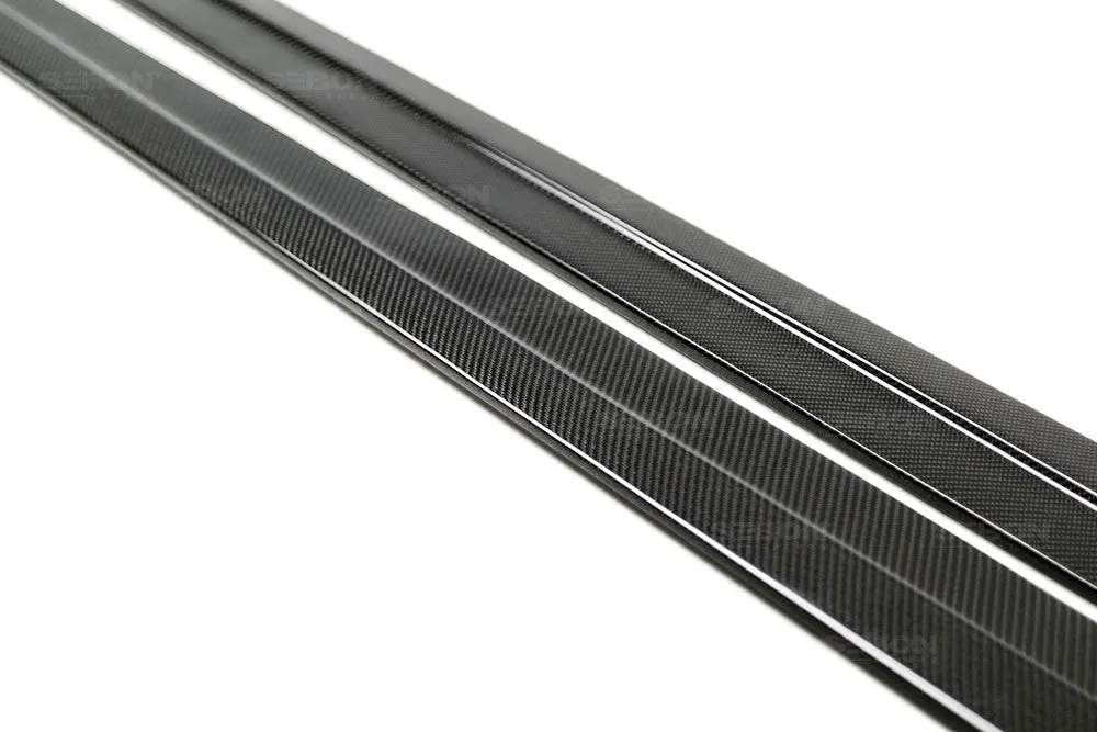 Seibon CF Side Skirts (TR-Style) - Honda Civic Type-R FK8