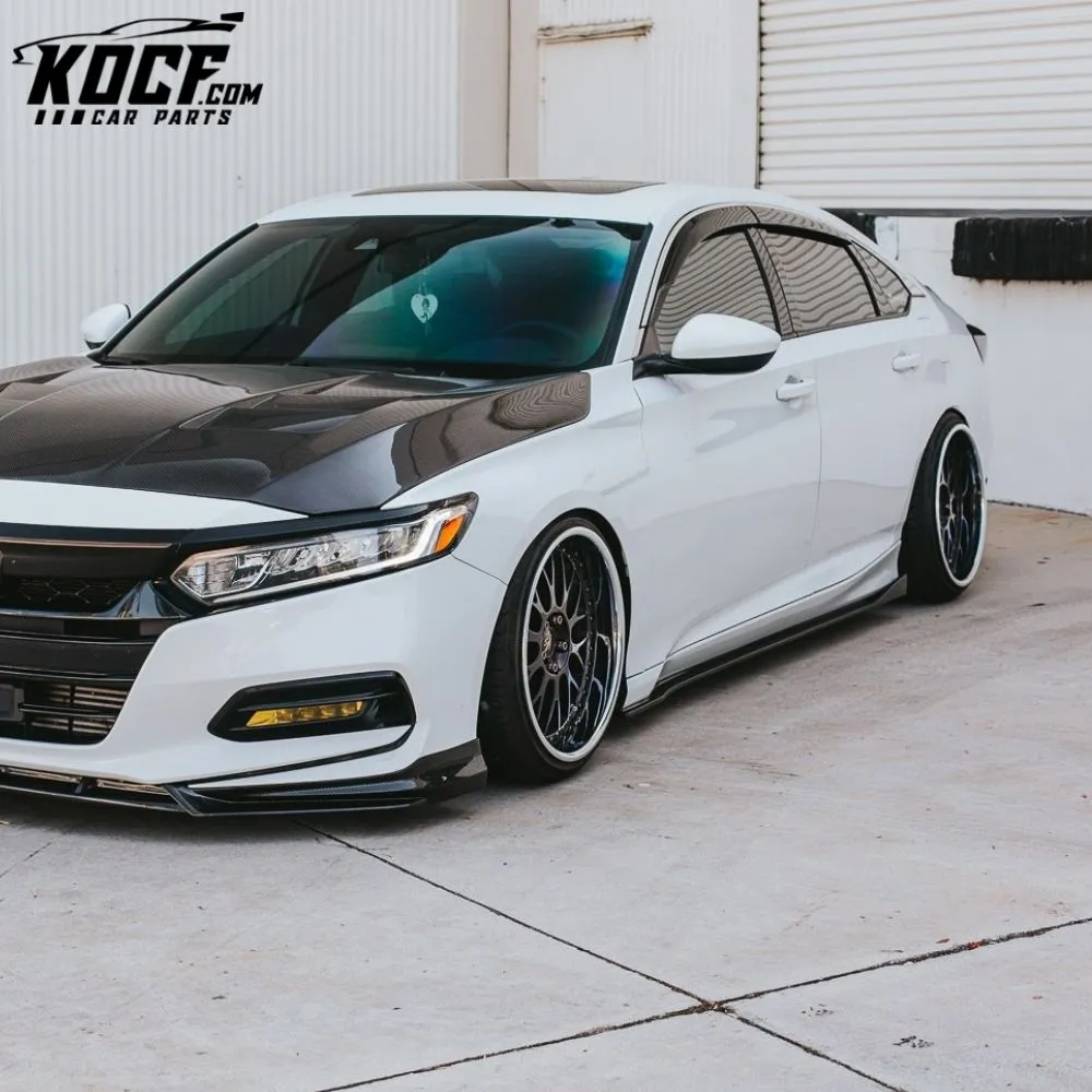 Seibon GC-STYLE CARBON FIBER SIDE SKIRTS FOR 2018-2021 HONDA ACCORD