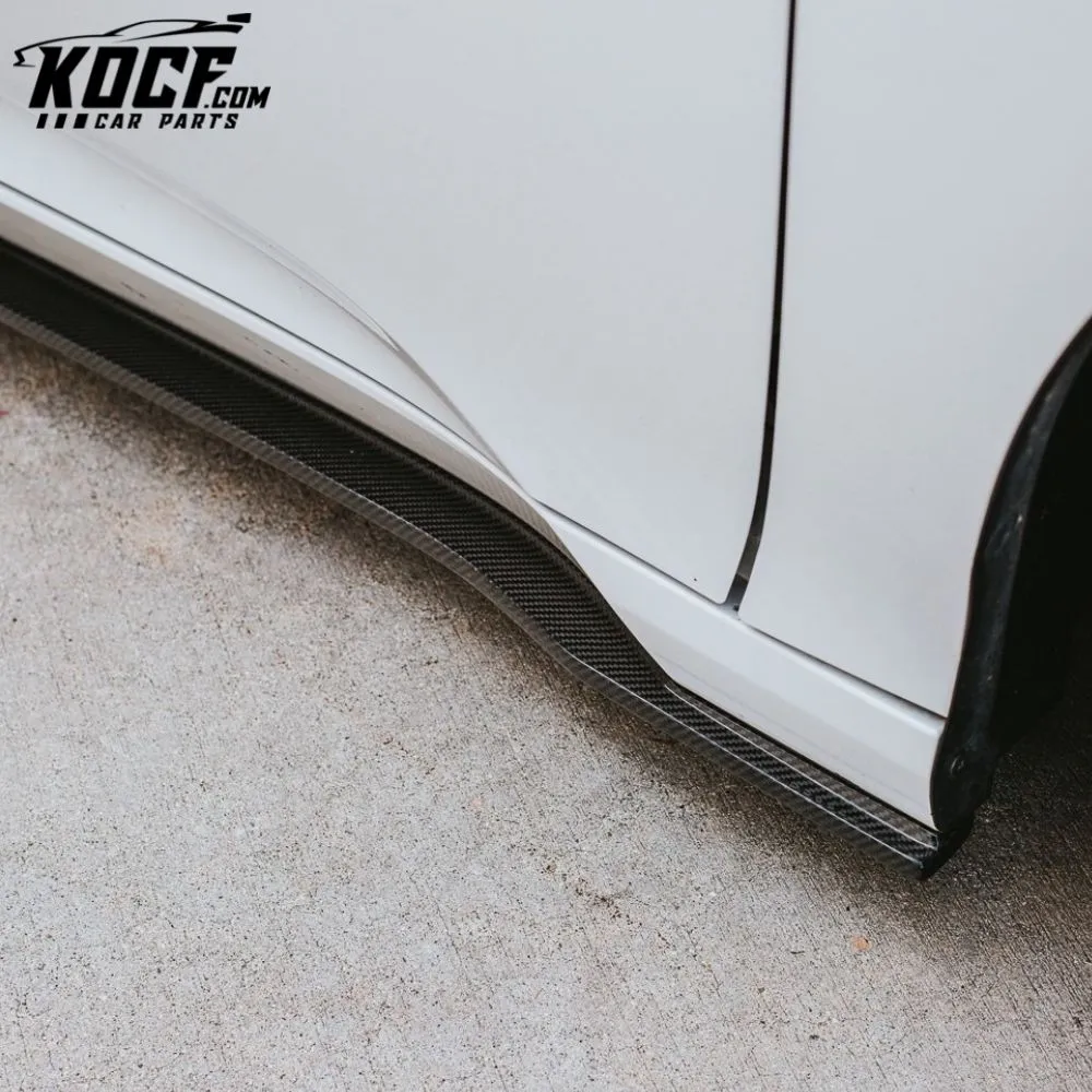 Seibon GC-STYLE CARBON FIBER SIDE SKIRTS FOR 2018-2021 HONDA ACCORD