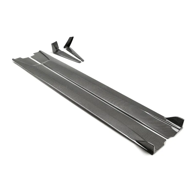 Seibon TB-Style Carbon Fiber Side Skirts (Infiniti Q60)