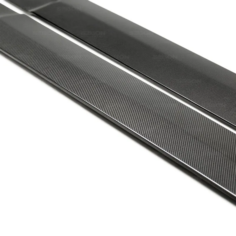 Seibon TB-Style Carbon Fiber Side Skirts (Infiniti Q60)