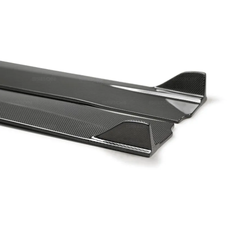 Seibon TB-Style Carbon Fiber Side Skirts (Infiniti Q60)