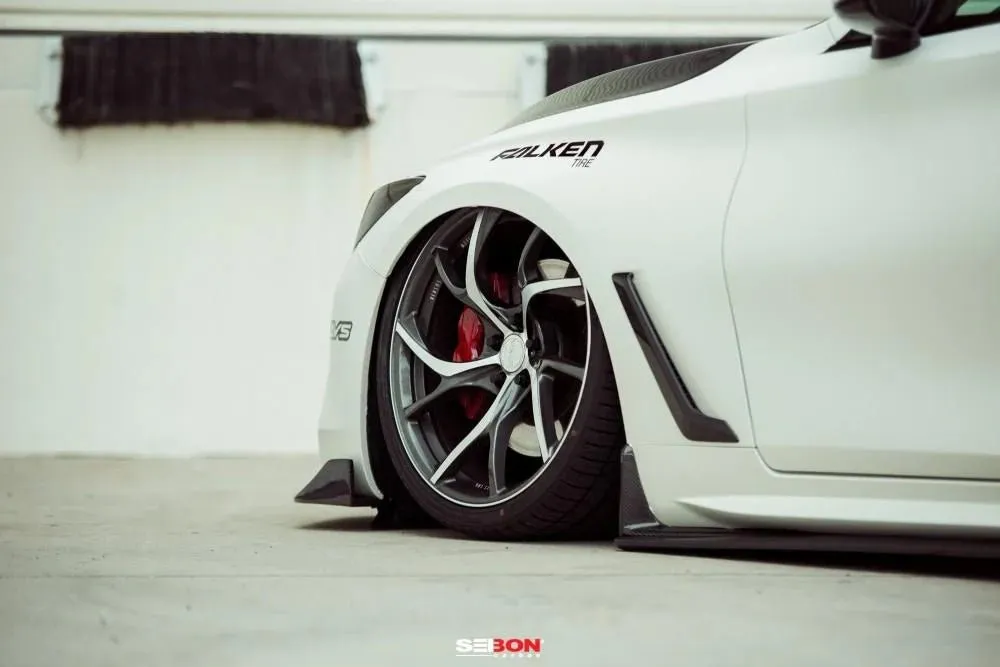 Seibon TB-Style Carbon Fiber Side Skirts (Infiniti Q60)