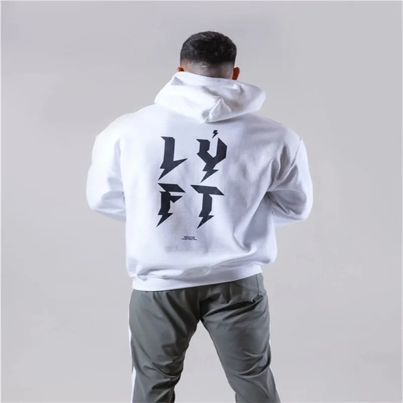 Spring And Autumn Jogging Fashion Me Gym Fitness Sports Sweater Pullover Street Men Hoodie Running Training Exercise Men