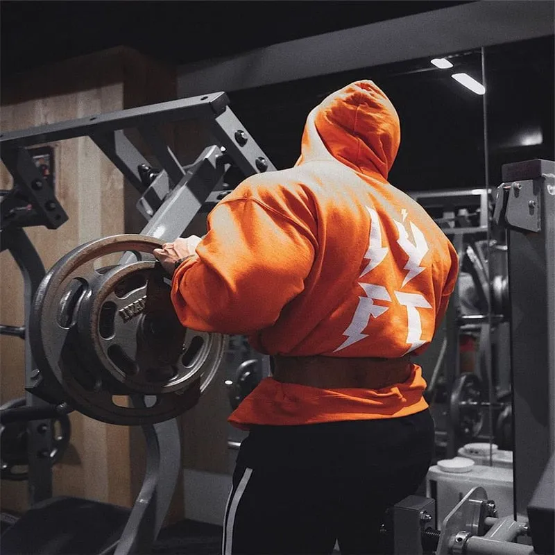 Spring And Autumn Jogging Fashion Me Gym Fitness Sports Sweater Pullover Street Men Hoodie Running Training Exercise Men