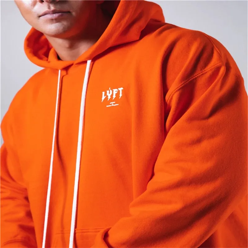 Spring And Autumn Jogging Fashion Me Gym Fitness Sports Sweater Pullover Street Men Hoodie Running Training Exercise Men