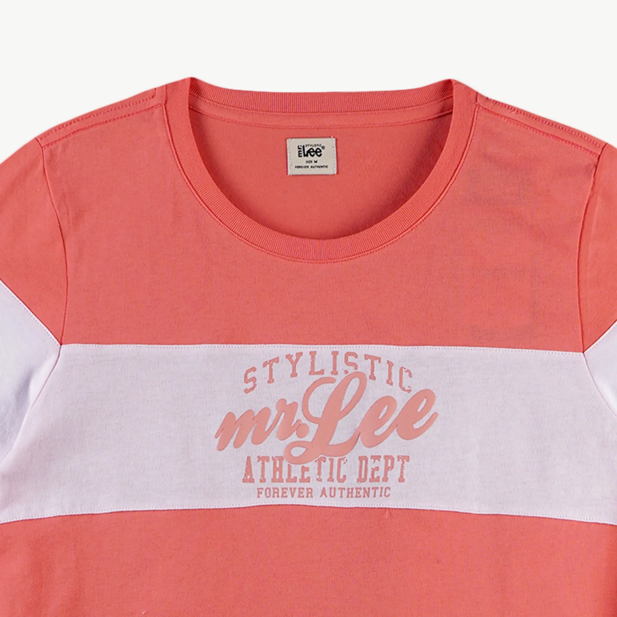 Stylistic Mr. Lee Ladies Basic Tees Boxy Fit 144613-U (Peach)