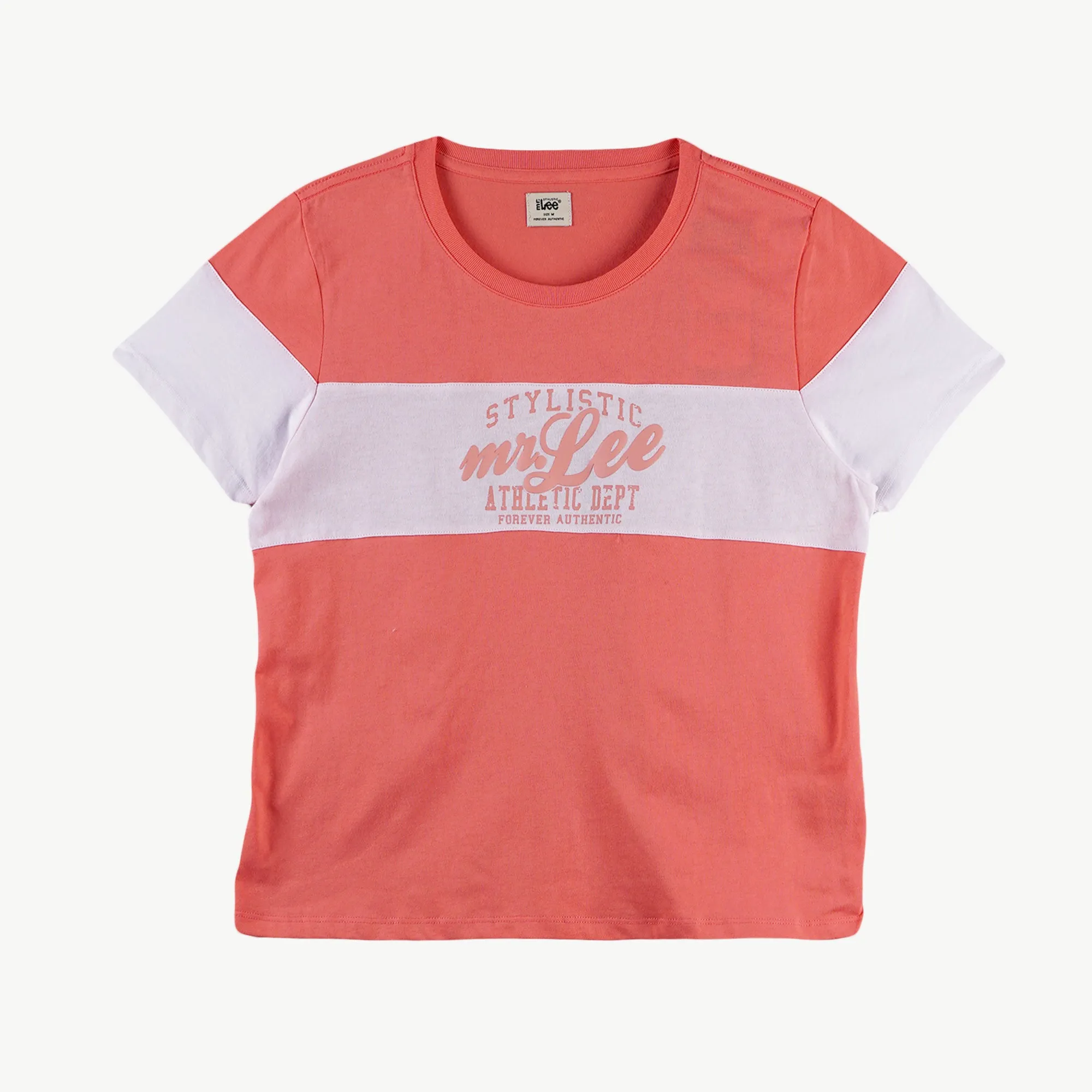 Stylistic Mr. Lee Ladies Basic Tees Boxy Fit 144613-U (Peach)