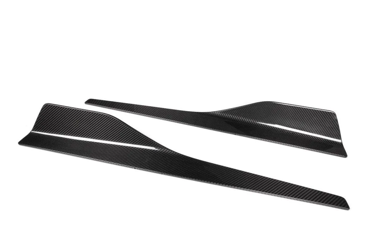 TAKD Carbon Fiber AC Side Skirts for BMW 8 Series 840i M850 G14 G15 G16 Pre-preg Carbon Fiber