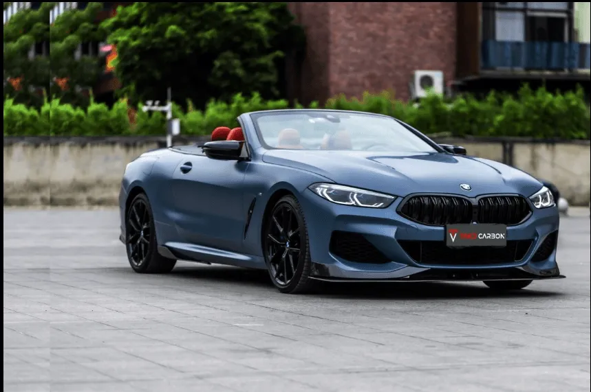 TAKD Carbon Fiber AC Side Skirts for BMW 8 Series 840i M850 G14 G15 G16 Pre-preg Carbon Fiber