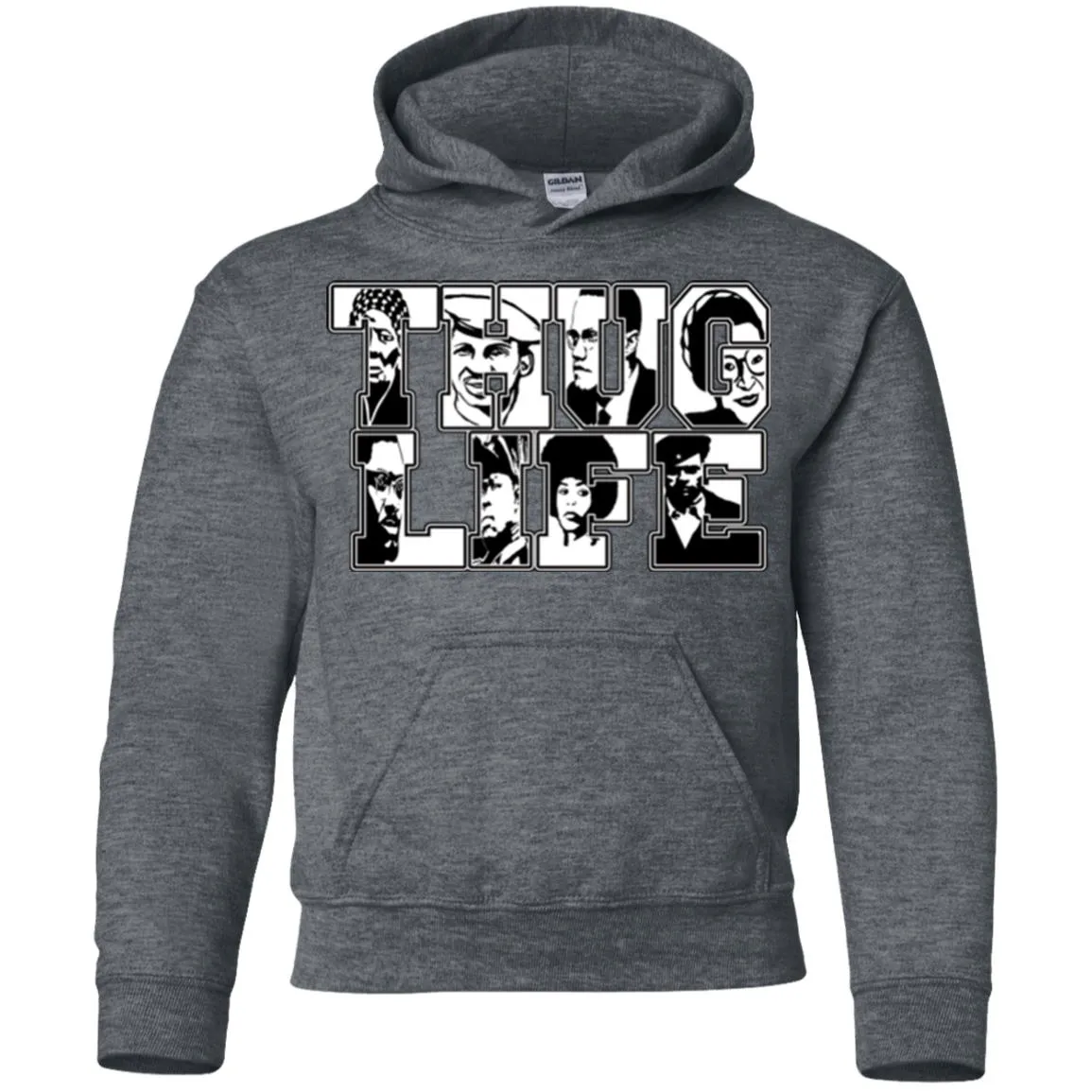 Thug Life Icon Youth Pullover Hoodie