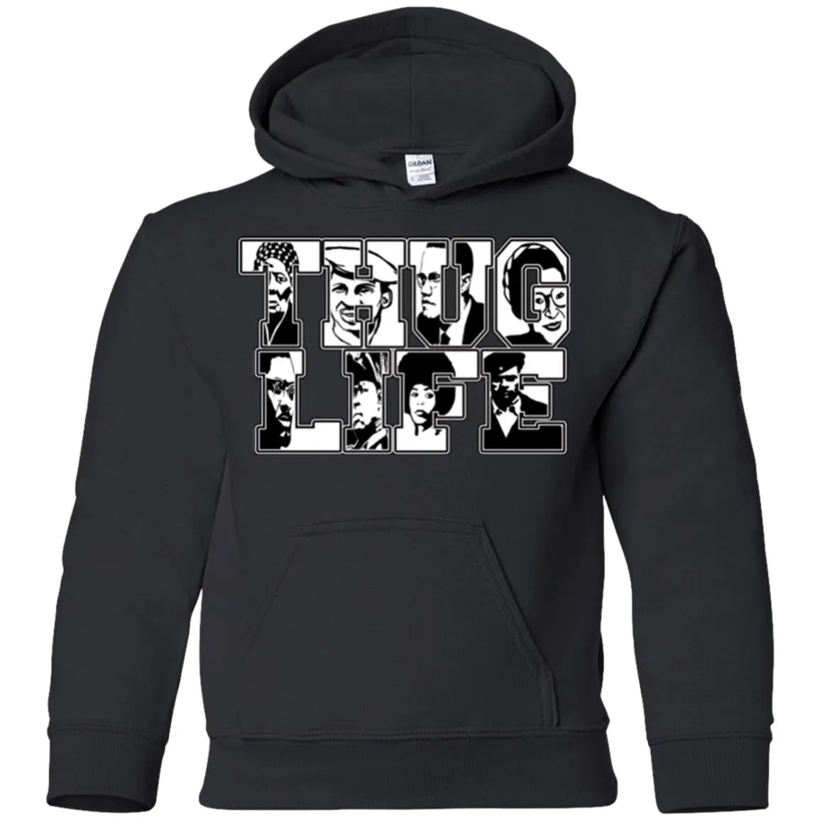 Thug Life Icon Youth Pullover Hoodie