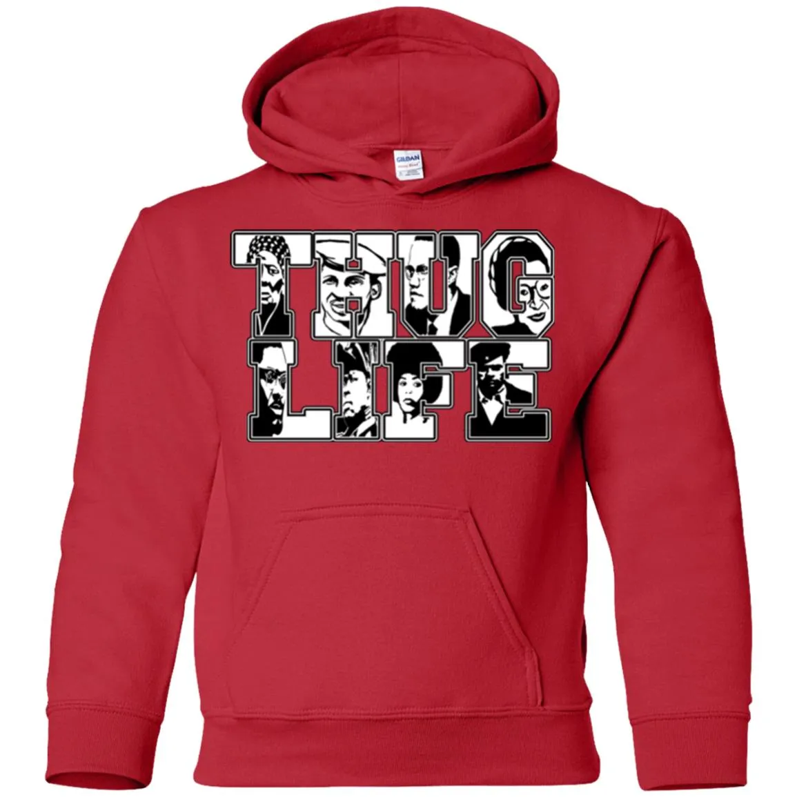 Thug Life Icon Youth Pullover Hoodie