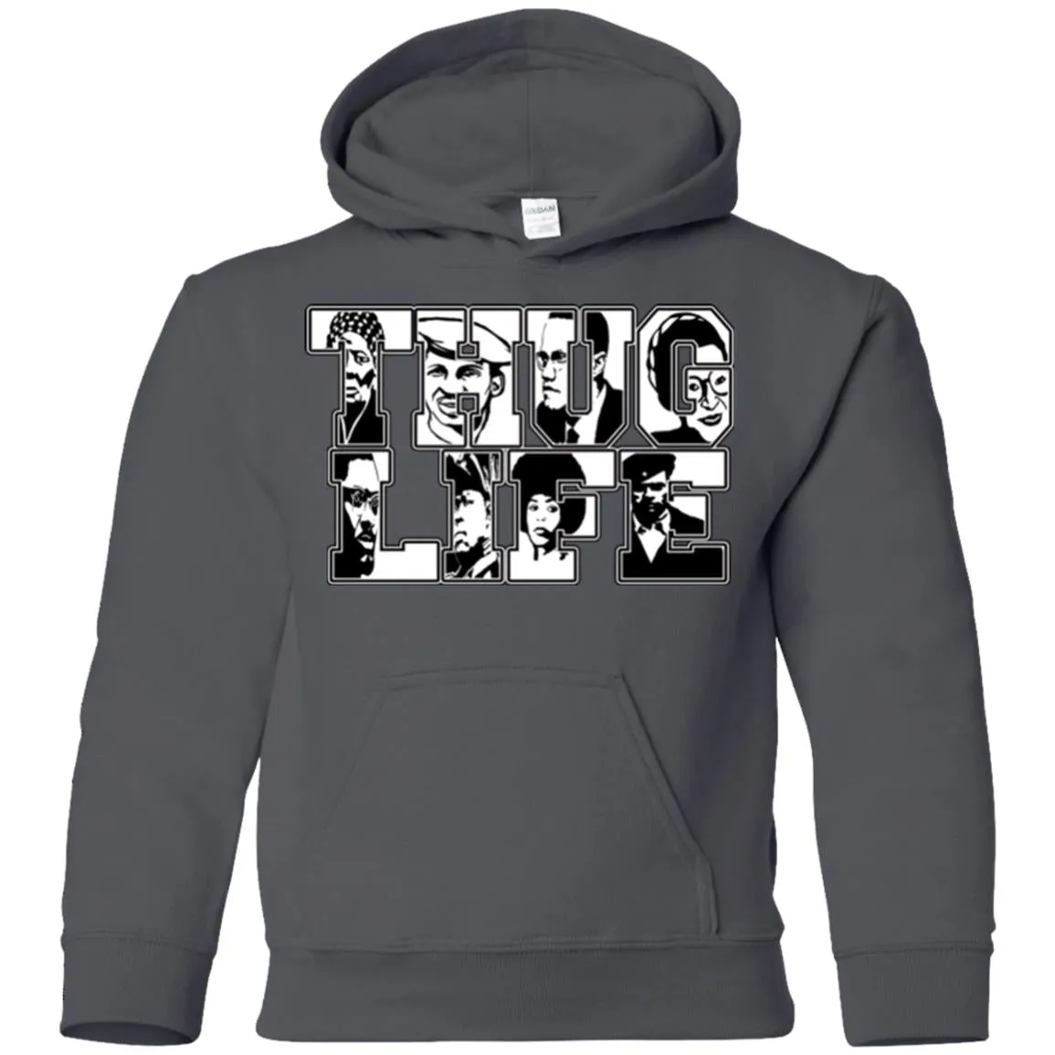 Thug Life Icon Youth Pullover Hoodie