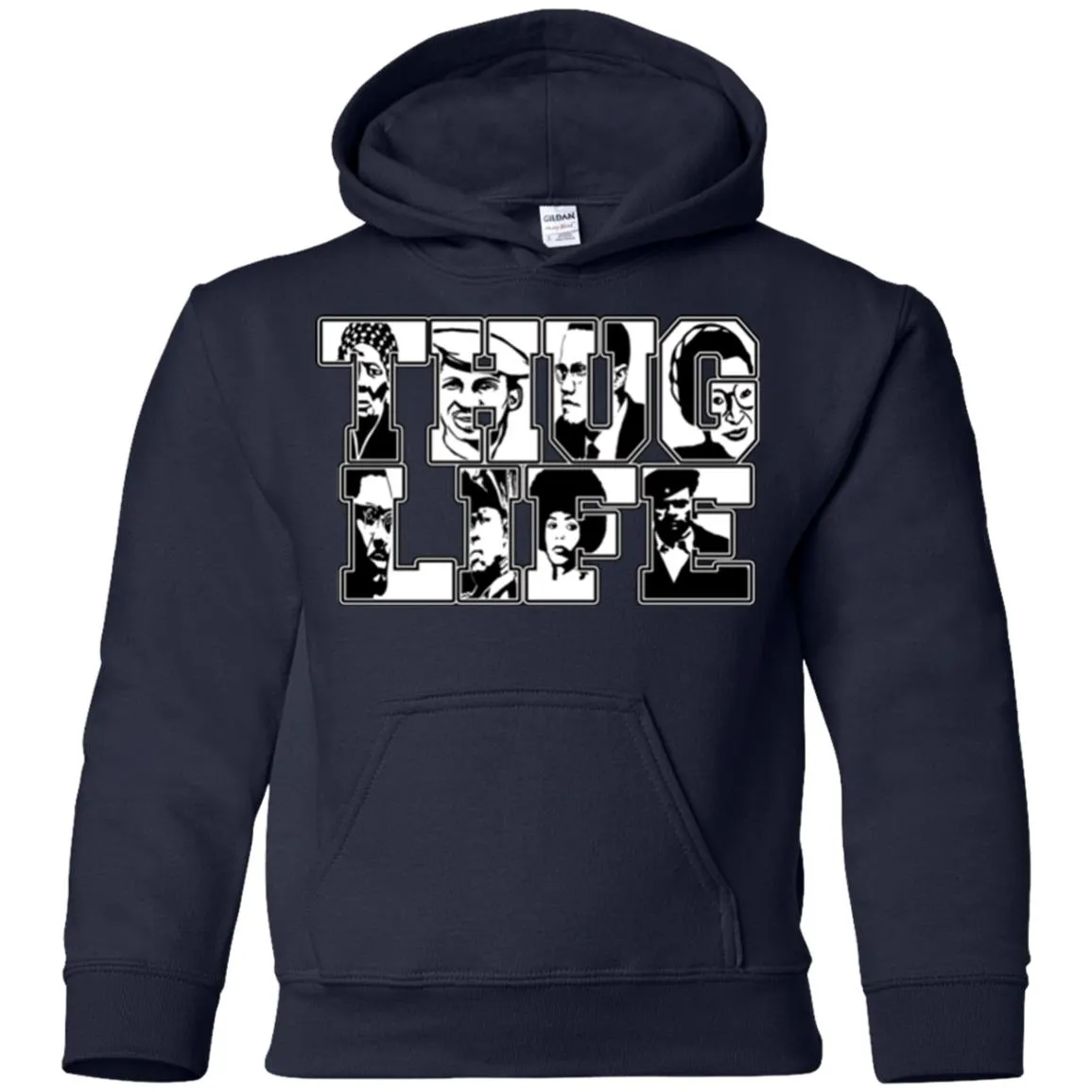 Thug Life Icon Youth Pullover Hoodie