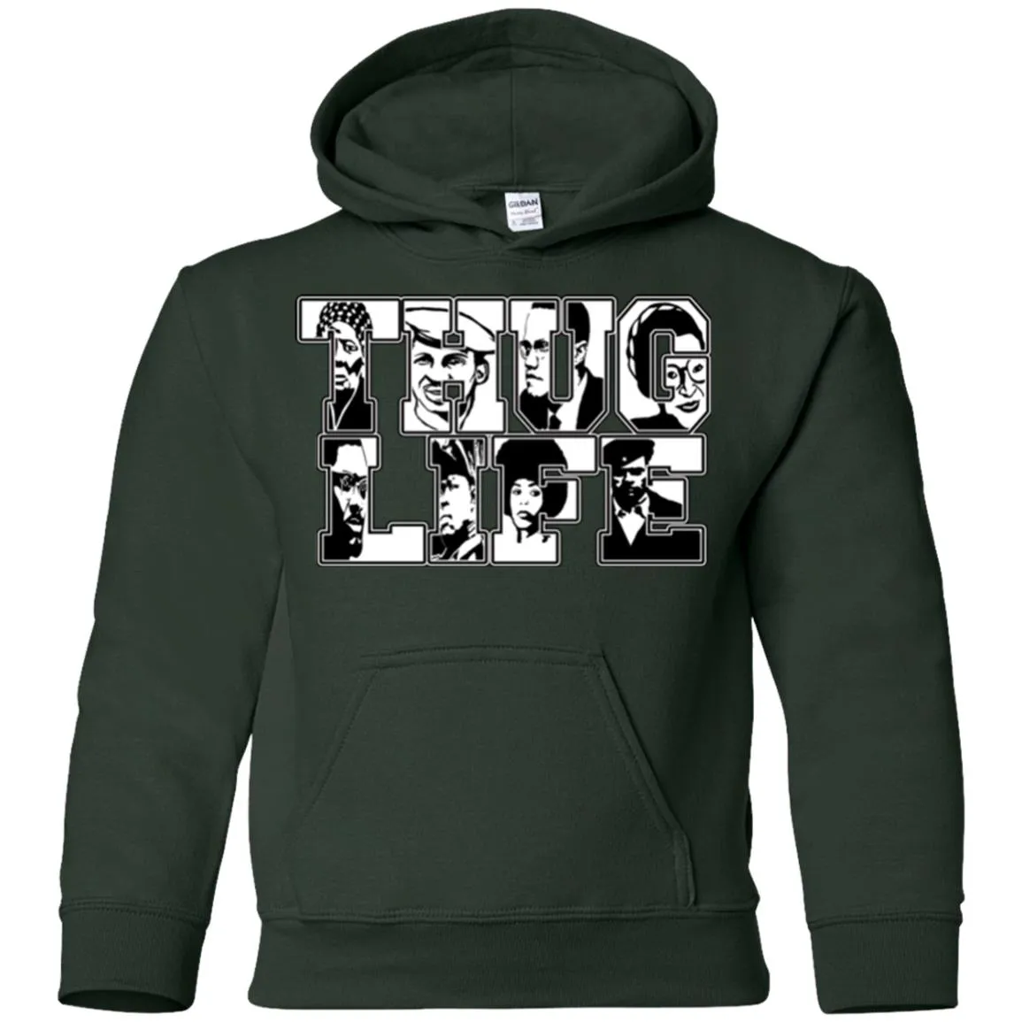 Thug Life Icon Youth Pullover Hoodie