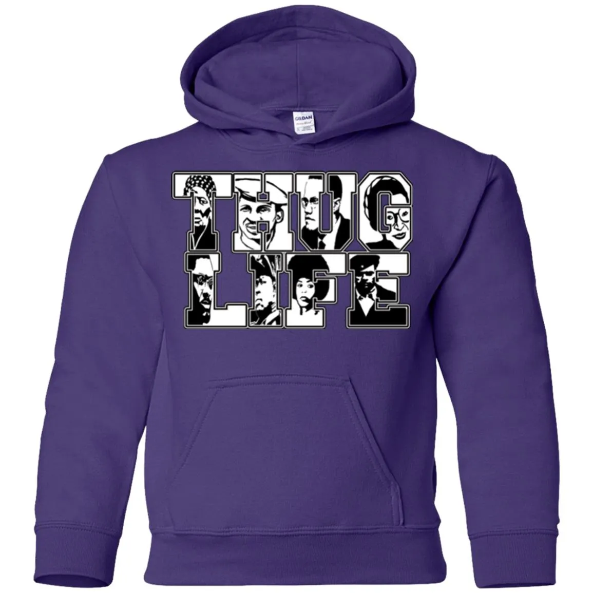 Thug Life Icon Youth Pullover Hoodie
