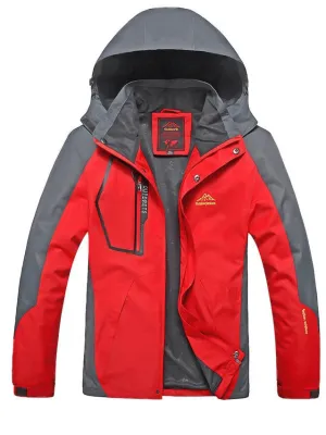 Trekking Men's Waterproof Hiking Jacket with Hem Adjuster - SF0522