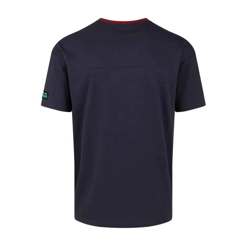 Unisex Hose Down T Shirt In Navy