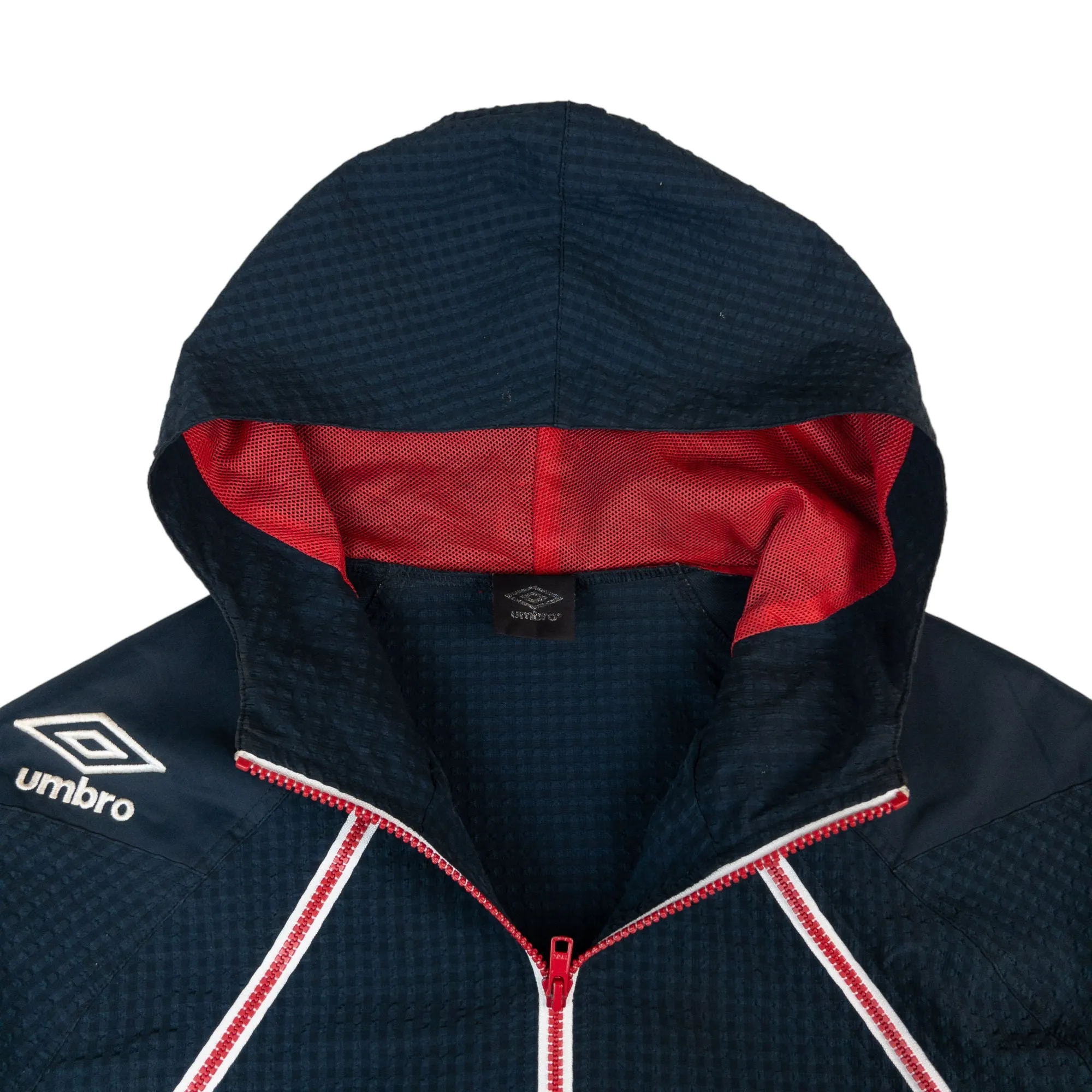 Vintage Umbro Triple Zip Hooded Jacket Size XL